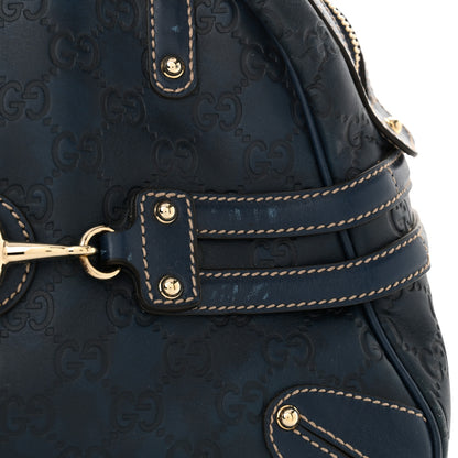 Gucci Guccissima Large Wave Boston Blue 14 of 17