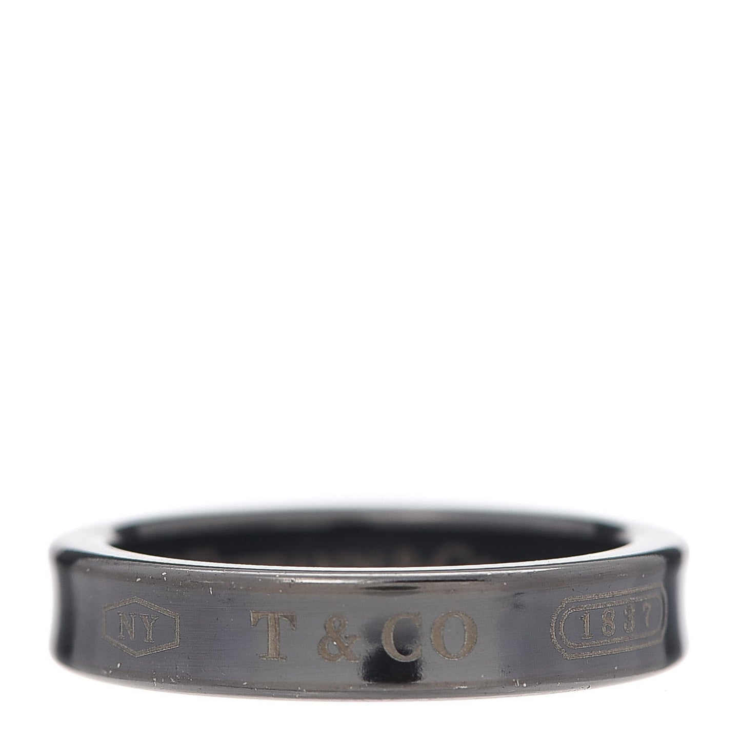 Titanium 4mm Narrow 1837 Ring 50 5.25