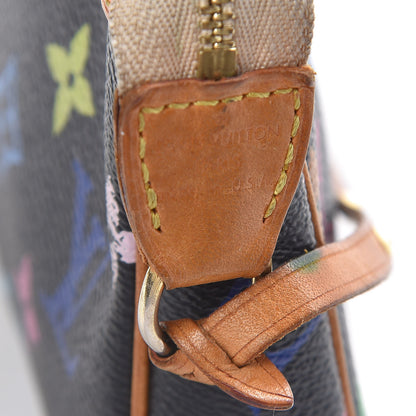 Louis Vuitton Monogram Multicolor Pochette Accessories Black 6 of 13