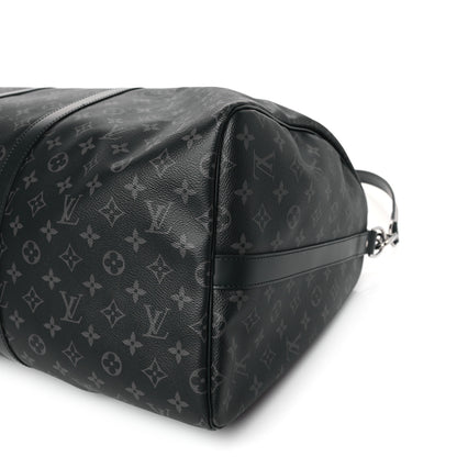 Louis Vuitton Monogram Eclipse Keepall Bandouliere 55 7 of 7