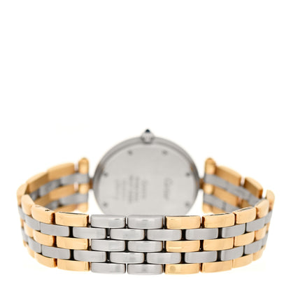Cartier Stainless Steel 18K Yellow Gold 29mm Panthere Vendome Quartz Watch 3 of 5