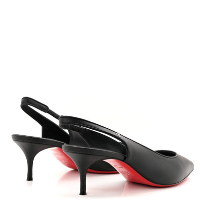Christian Louboutin Nappa Sporty Kate Slingback 55 Pumps 39.5 Black 5 of 9