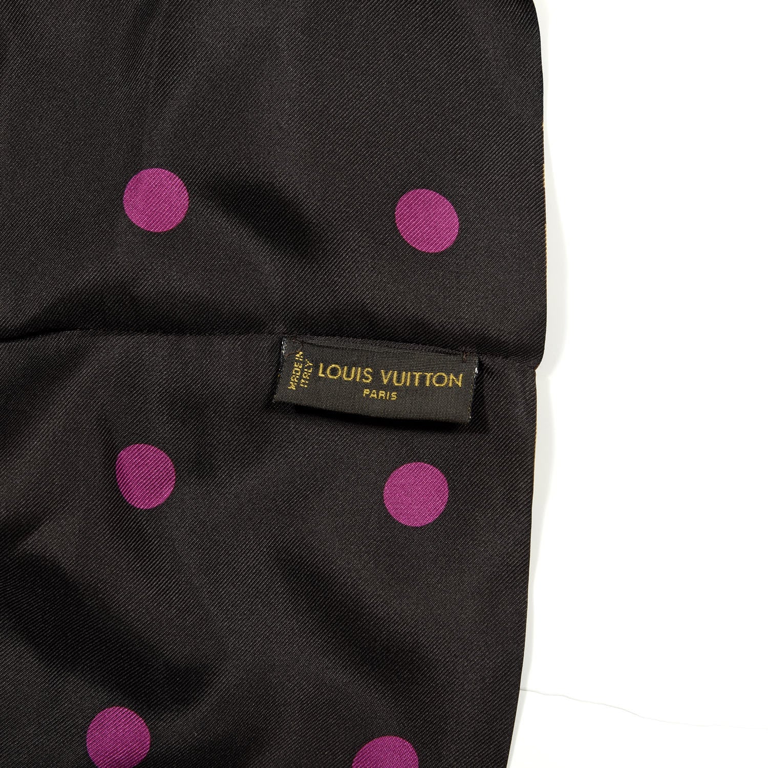 Louis Vuitton Silk Leopard Snood Scarf Brown 3 of 3
