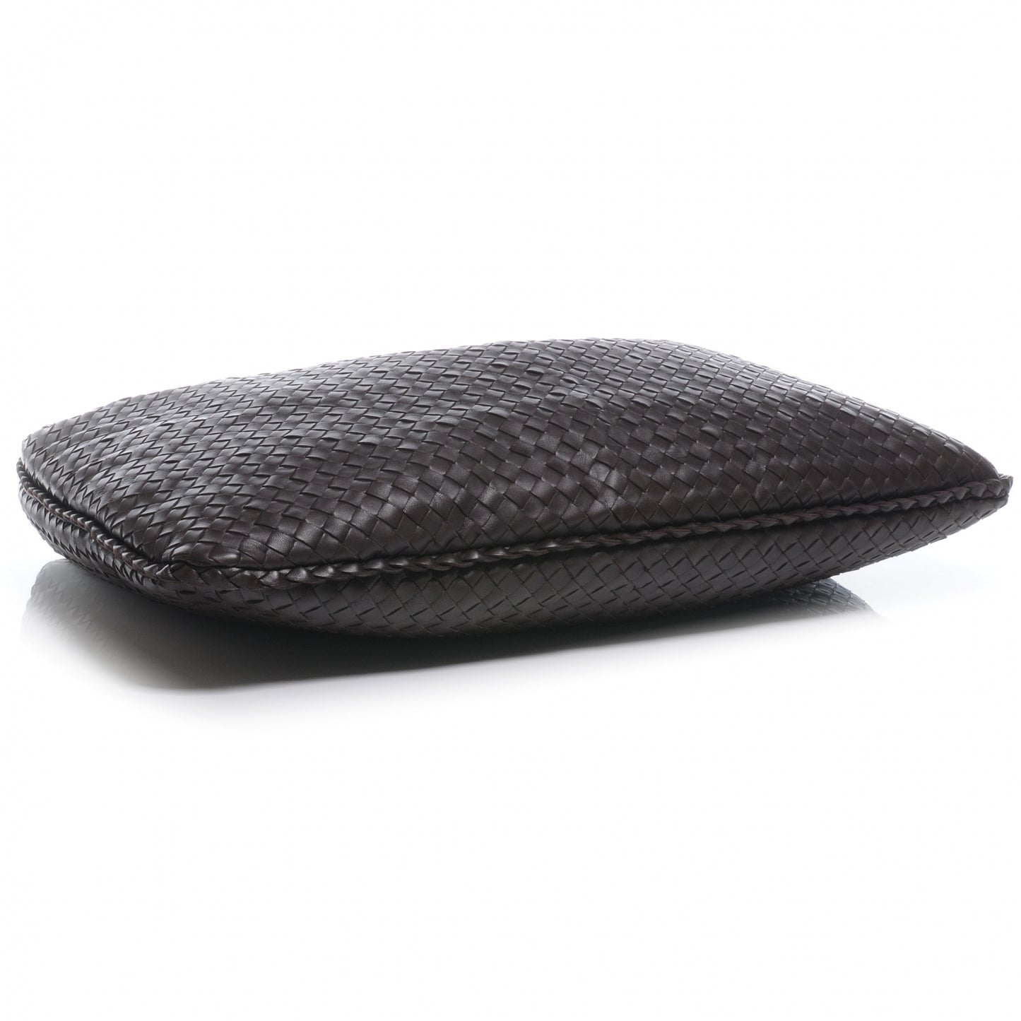 Nappa Intrecciato Maxi Veneta Hobo Ebano