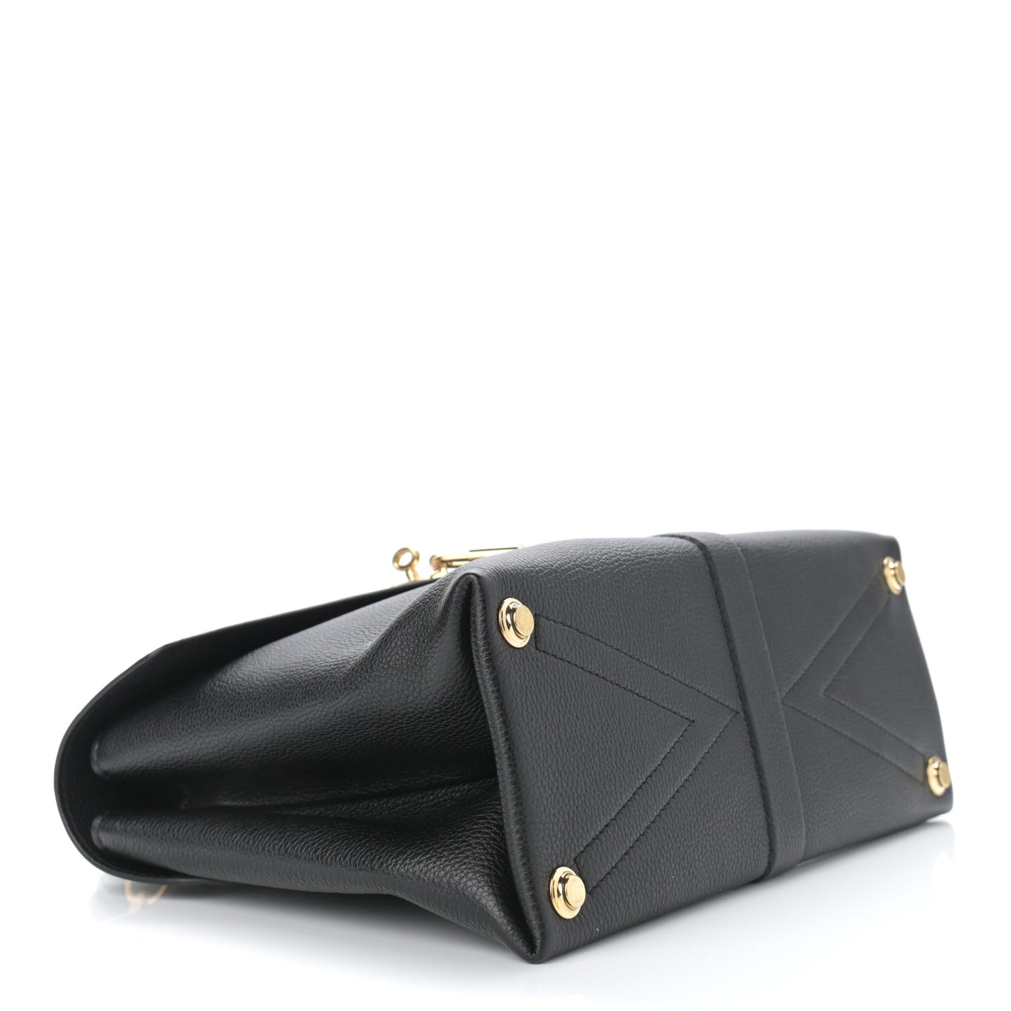 Grained Smooth Calfskin Rose Des Vents MM Black
