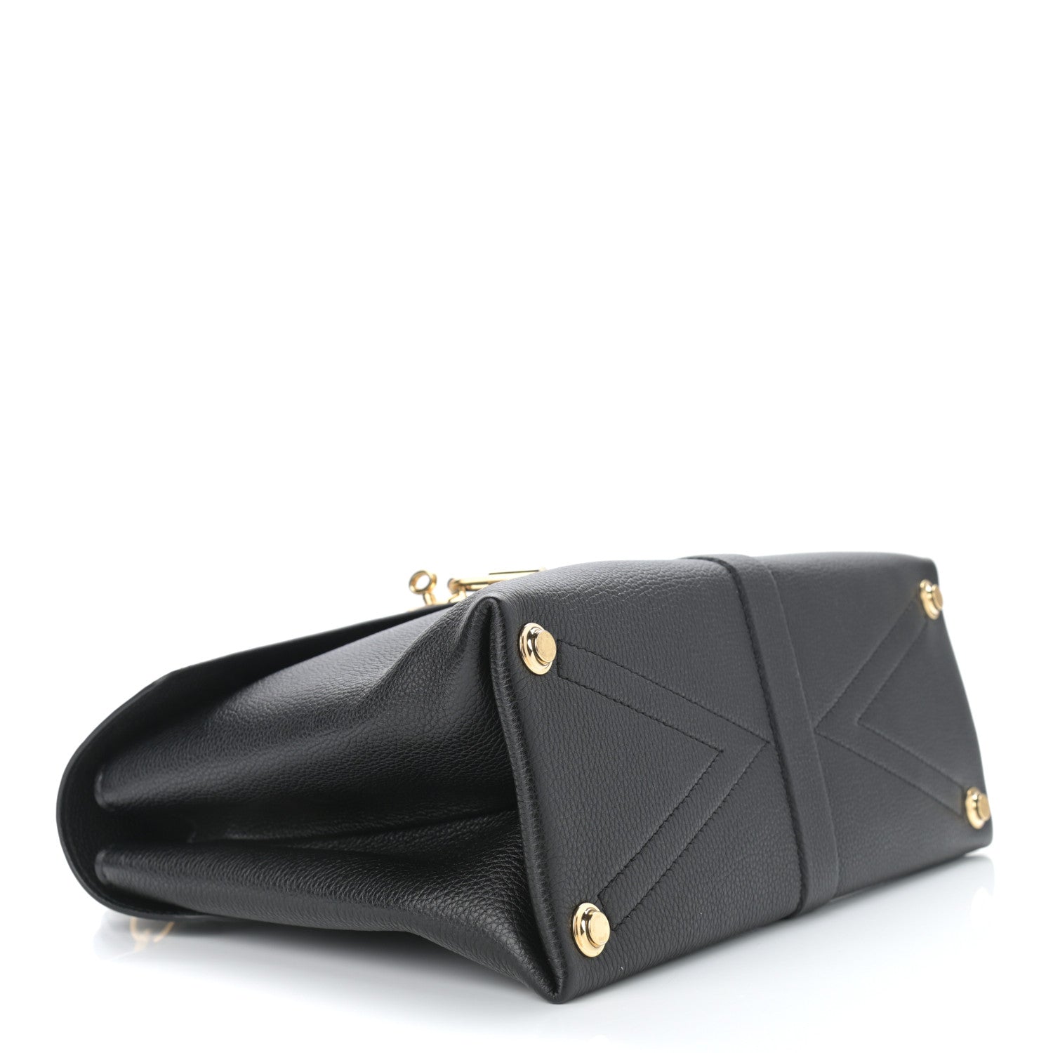 Louis Vuitton Grained Smooth Calfskin Rose Des Vents MM Black 4 of 9