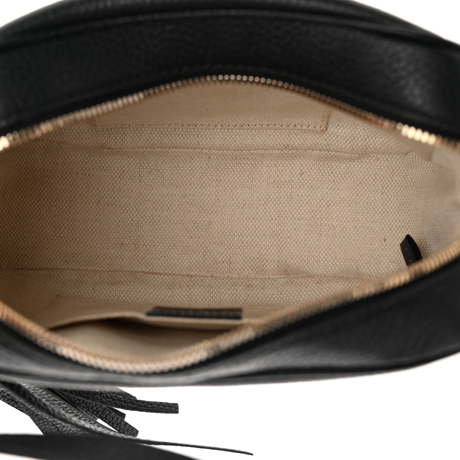 Gucci Pebbled Calfskin Soho Disco Bag Black 5 of 13