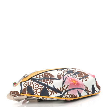Gucci X THE NORTH FACE Econyl Nylon Floral Belt Bag Multicolor 4 of 11