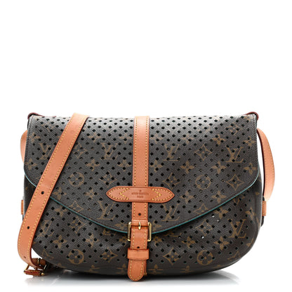 Louis Vuitton Monogram SC Flore Saumur Teal 1 of 12