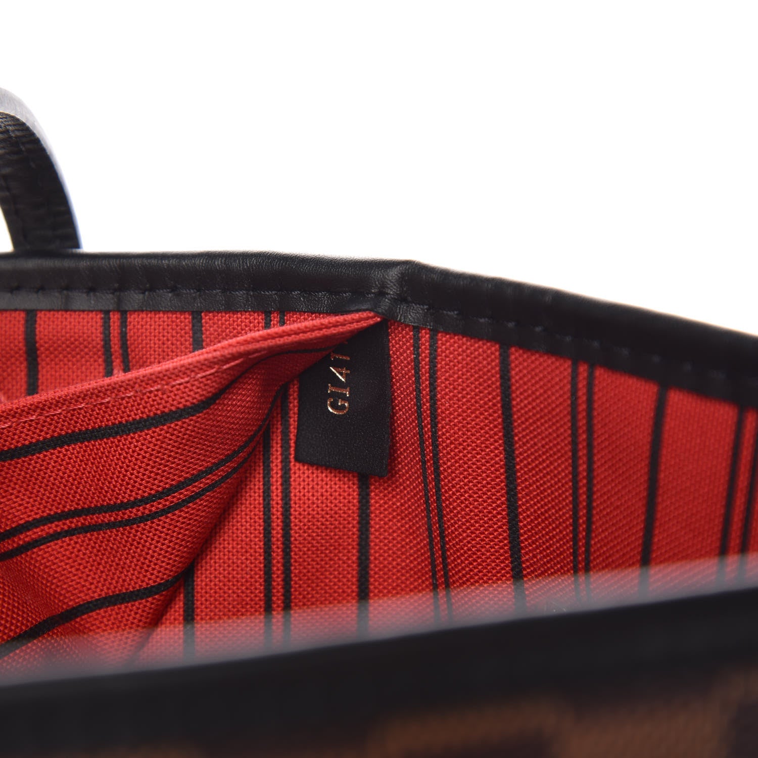 Louis Vuitton Damier Ebene Karakoram Neverfull MM 8 of 9