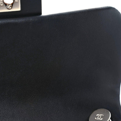 Chanel Calfskin Quilted CC Uniform Flap Belt Bag Black 11 of 12