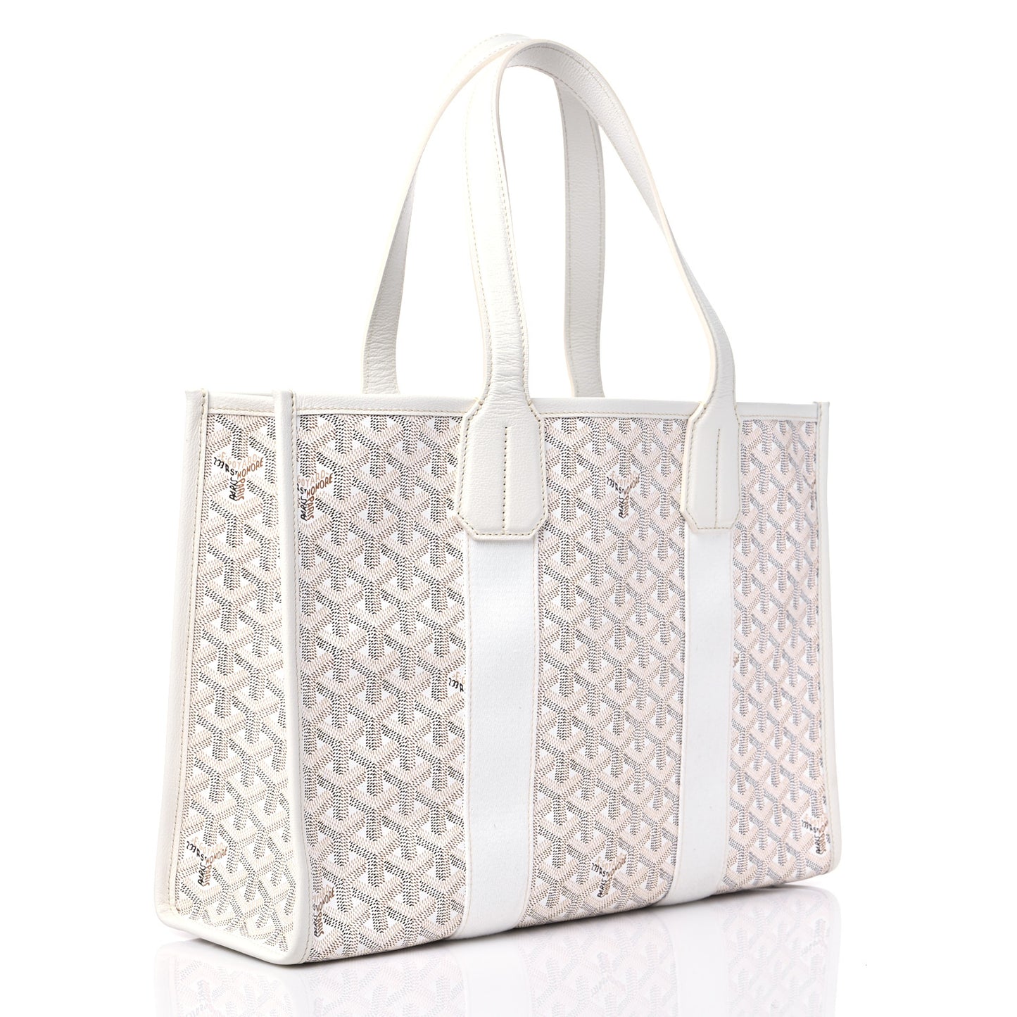 Goyardine Villette Tote White