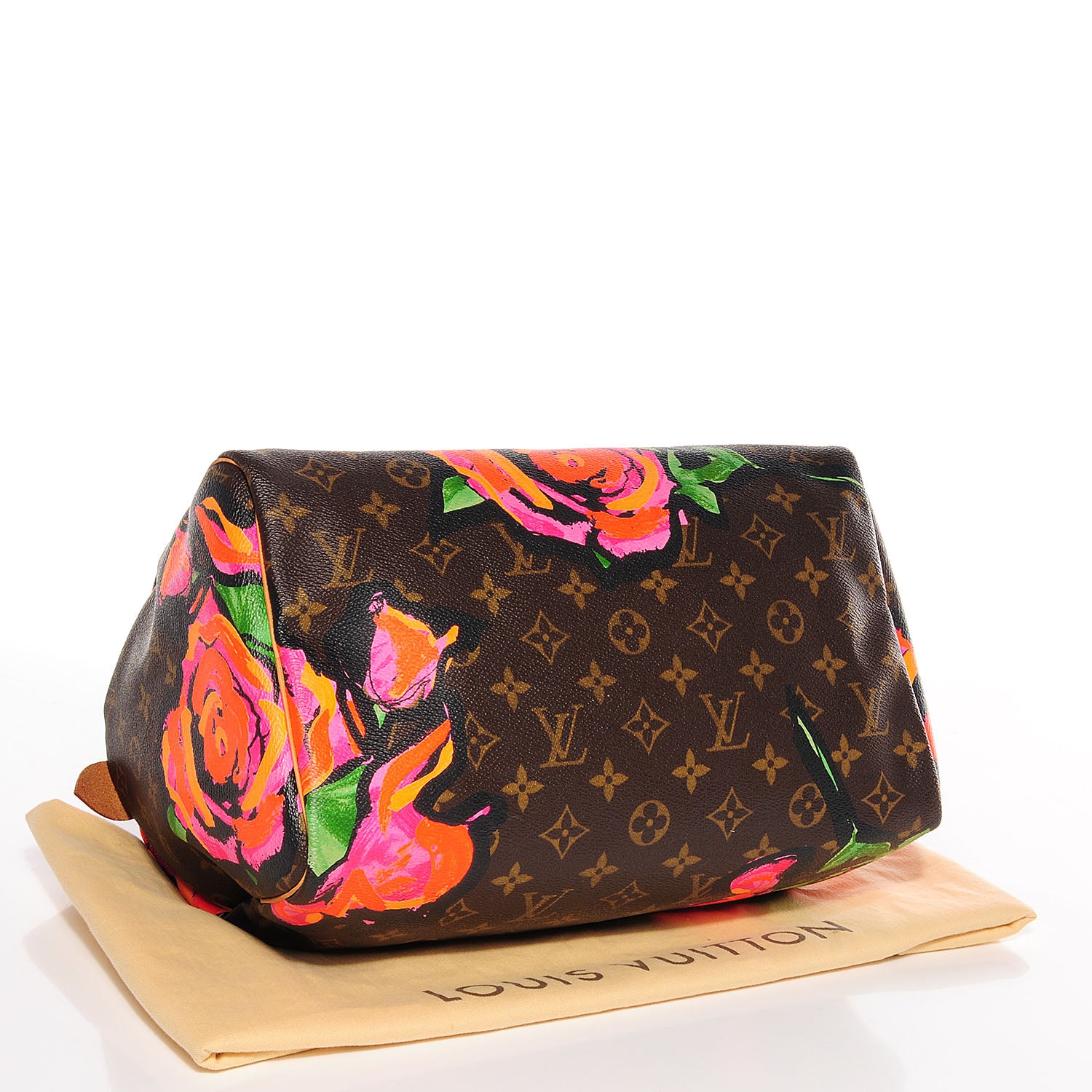 Louis Vuitton Monogram Roses Speedy 30 4 of 7