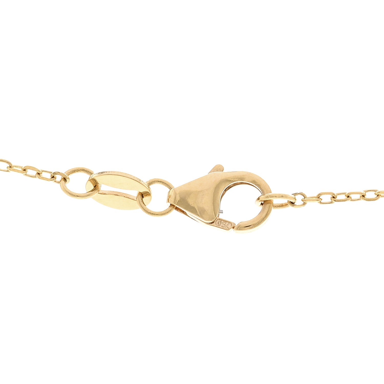 Foundrae 18K Yellow Gold Diamond Initial M Miniature Heart Drop Pendant Necklace 5 of 6