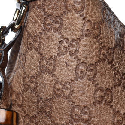 Gucci Guccissima Old Libeccio Medium New Jackie Hobo Old Naturale 14 of 14