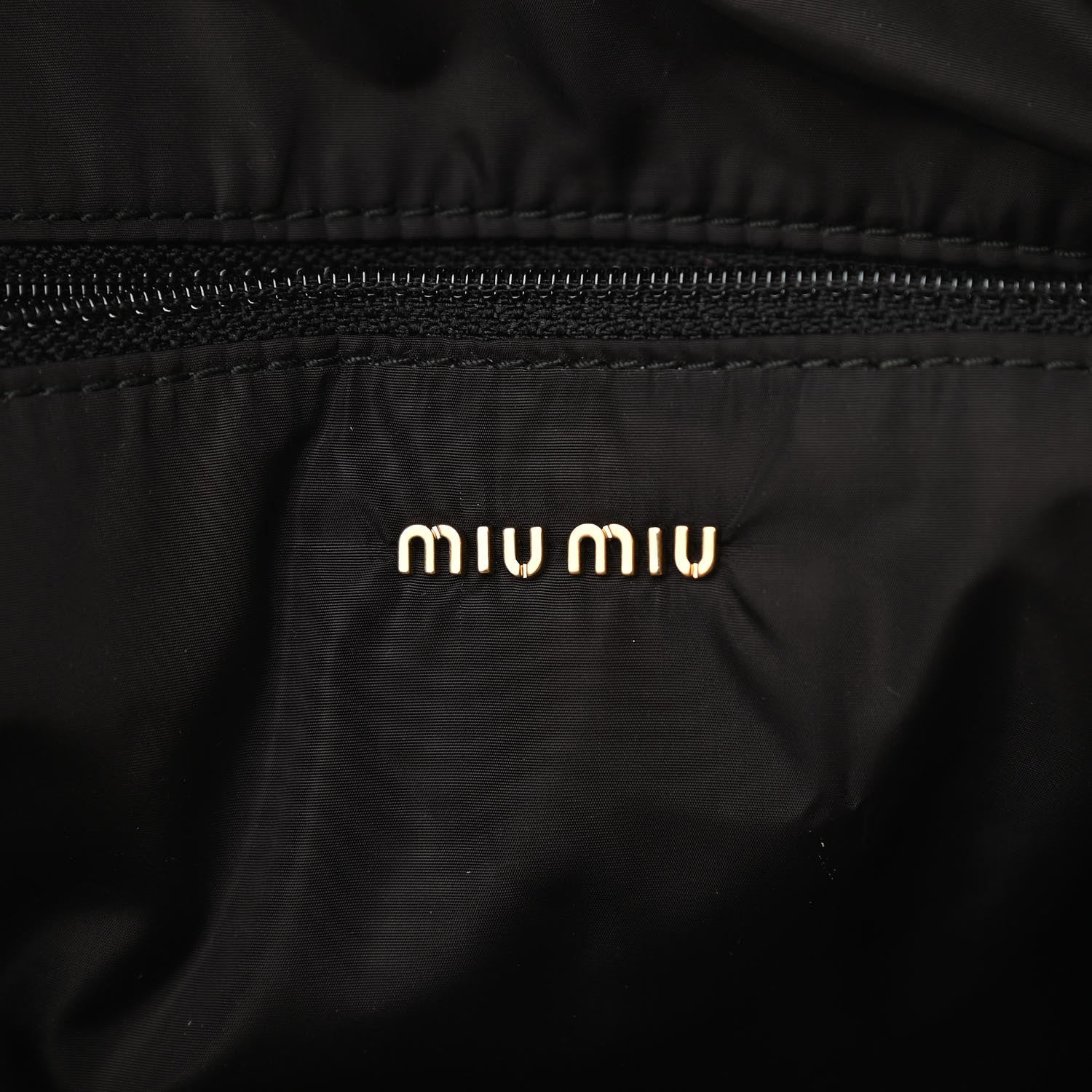 Miu Miu Soft Calf Softy Shoulder Bag Black 6 of 11