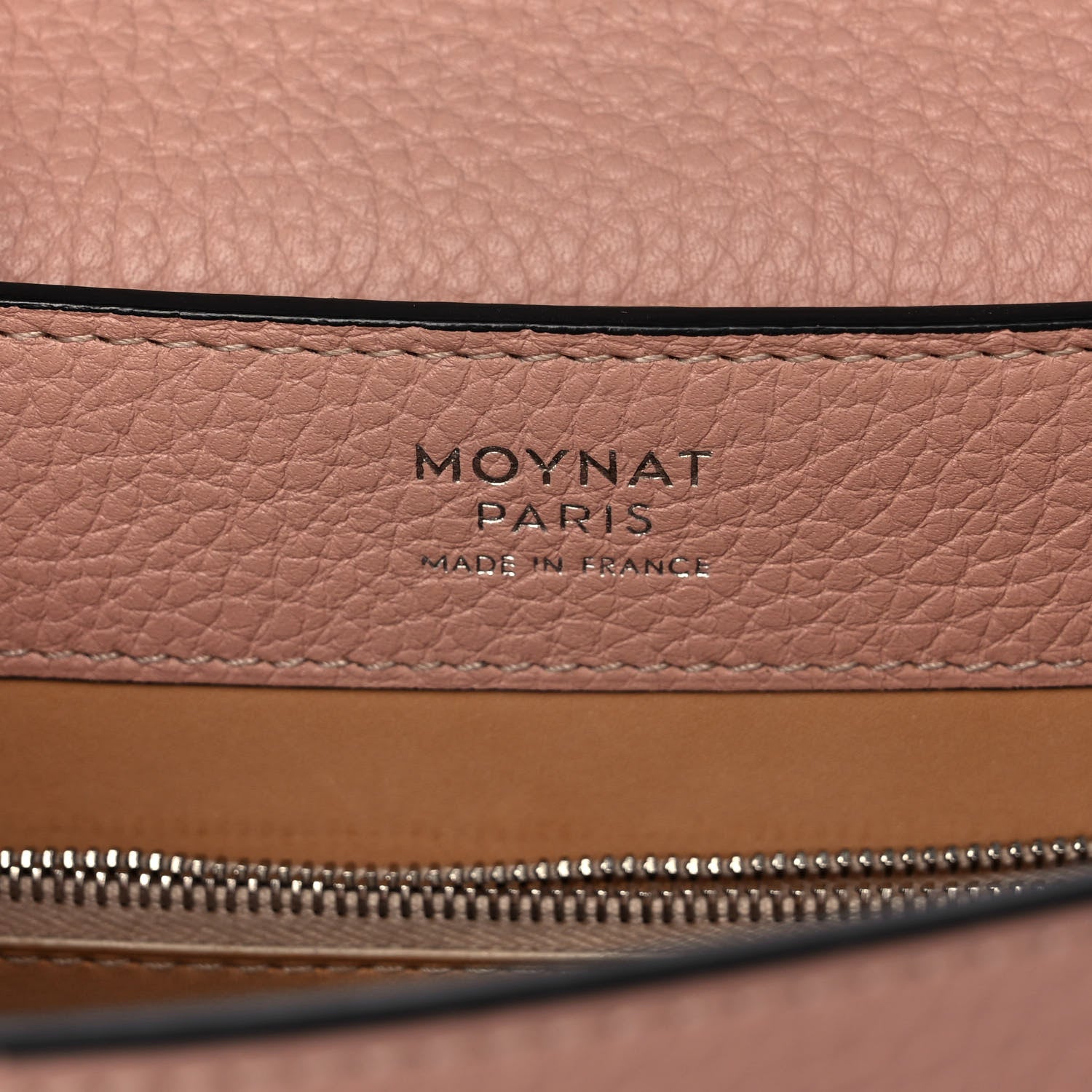 Moynat Taurillon Blush Rejane PM Pink 8 of 10