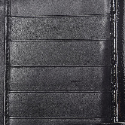 Saint Laurent Textured Patent Belle De Jour Wallet Black 9 of 10