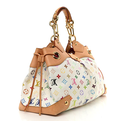 Louis Vuitton Monogram Multicolor Ursula White 3 of 9