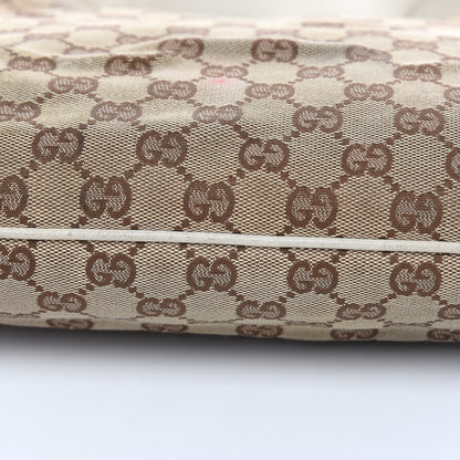 Gucci Monogram Creole Hobo Ivory 9 of 20