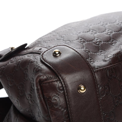 Gucci Guccissima Medium Pelham Shoulder Bag Dark Brown 8 of 9