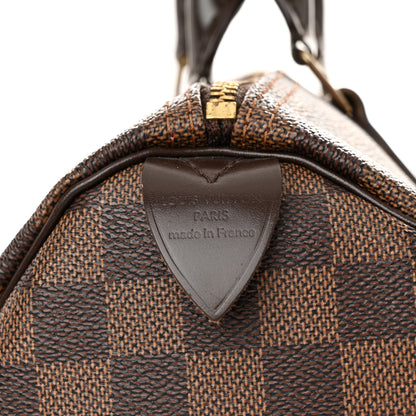 Louis Vuitton Damier Ebene Speedy 30 6 of 11