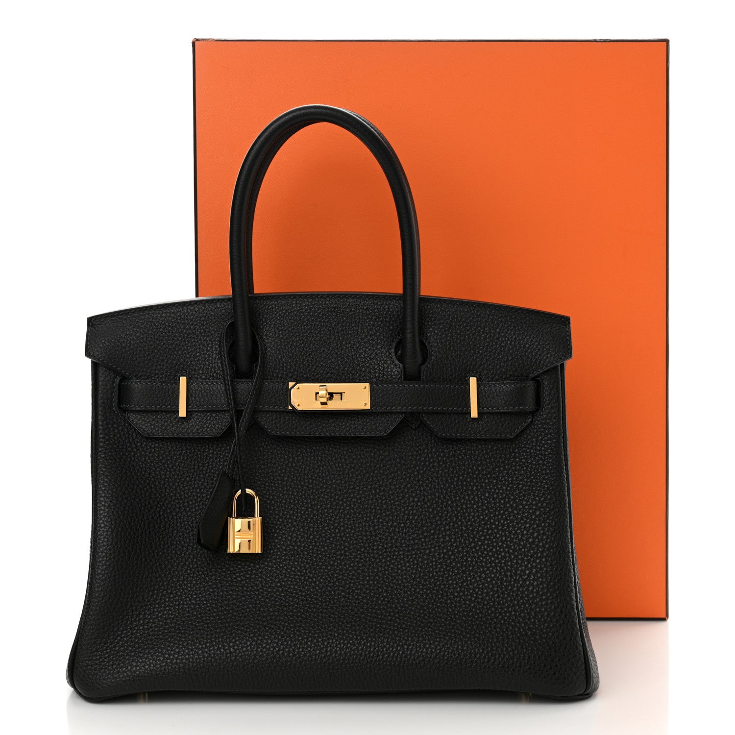 Hermes Togo Birkin 30 Bleu Ocean 12 of 12