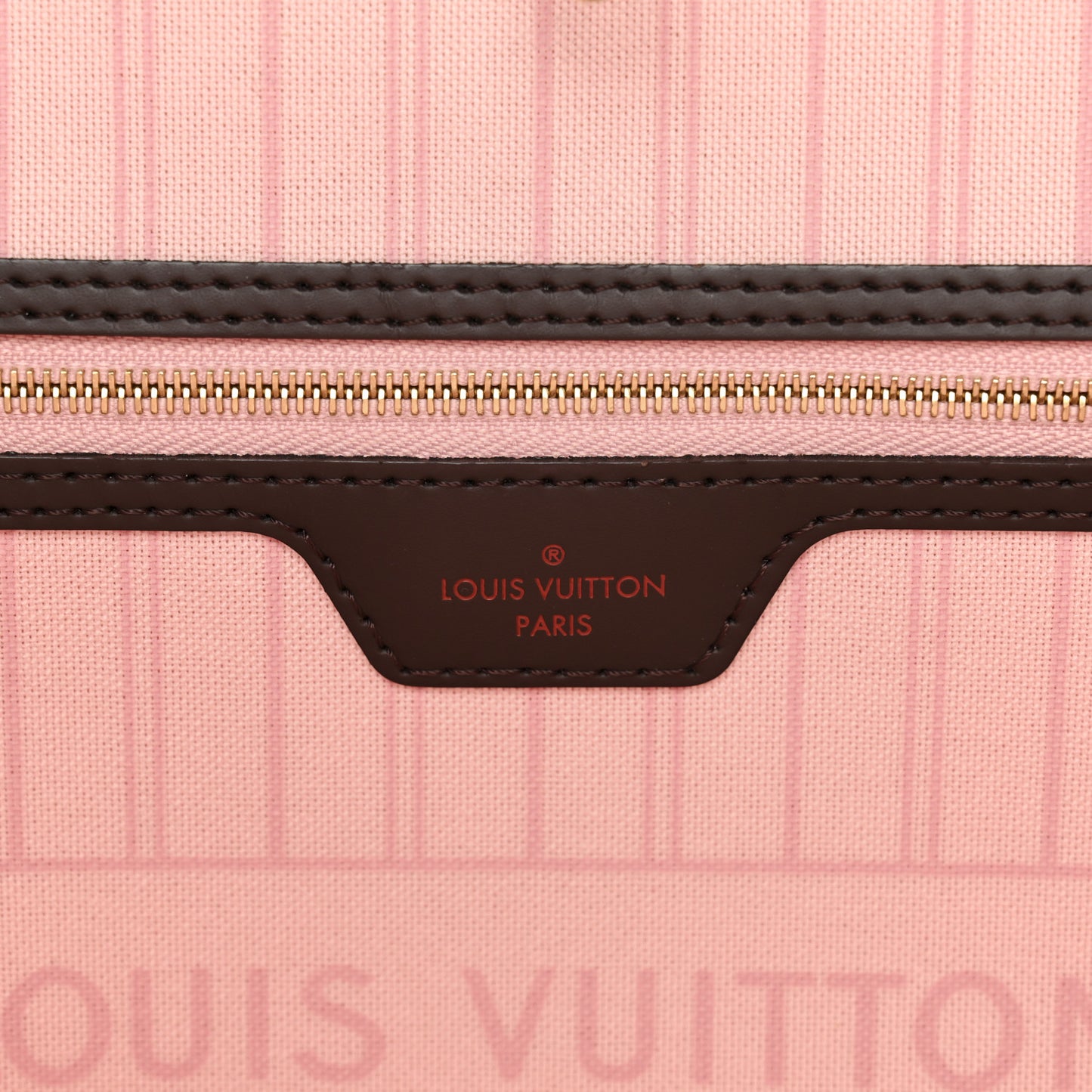 Damier Ebene Neo Neverfull MM Rose Ballerine