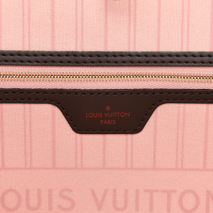 Louis Vuitton Damier Ebene Neo Neverfull MM Rose Ballerine 6 of 15