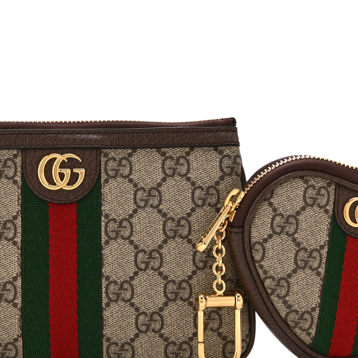 Gucci GG Supreme Monogram Web Ophidia Utility Belt Bag 75 30 Beige Ebony New Acero 11 of 16