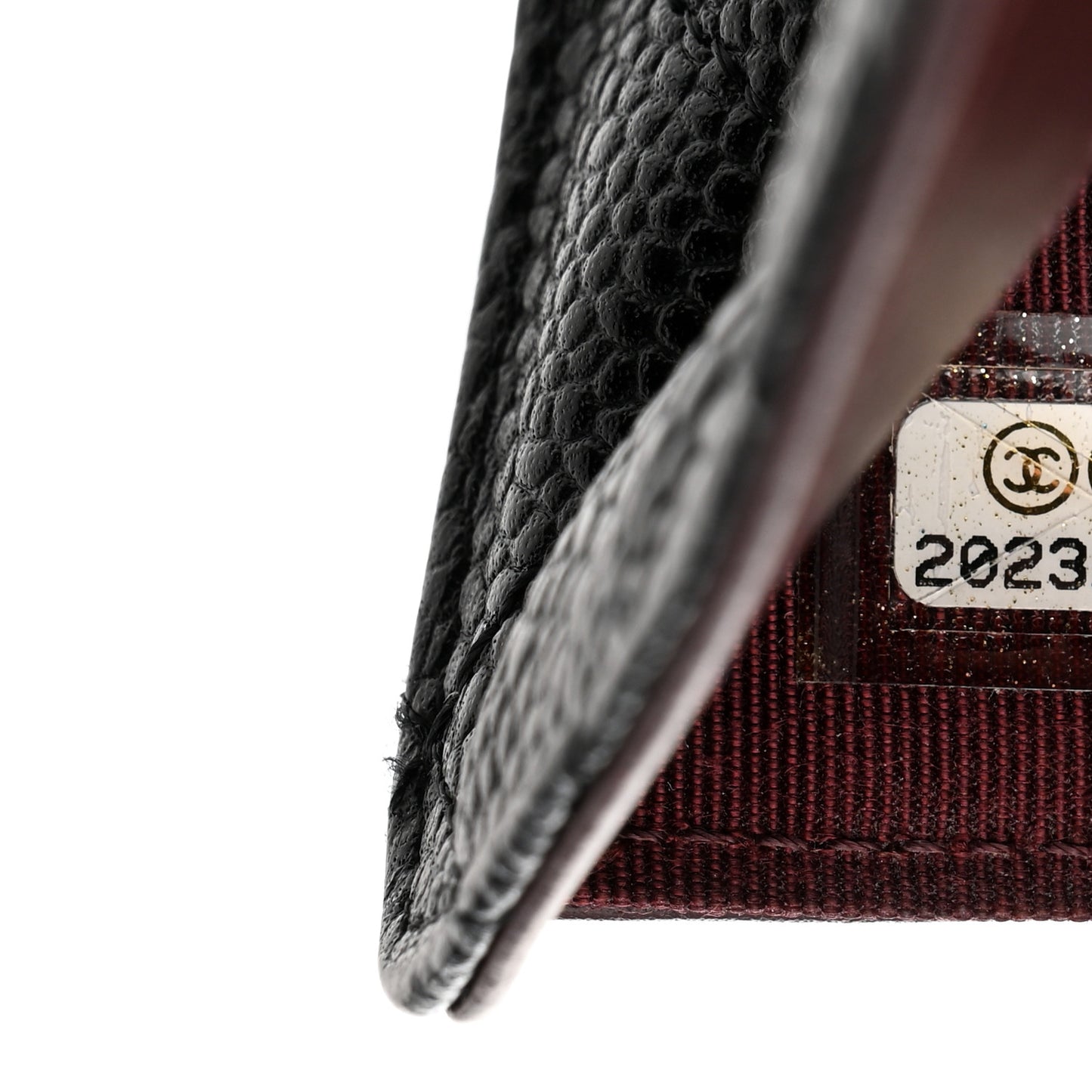 Caviar Quilted CC French Wallet Black