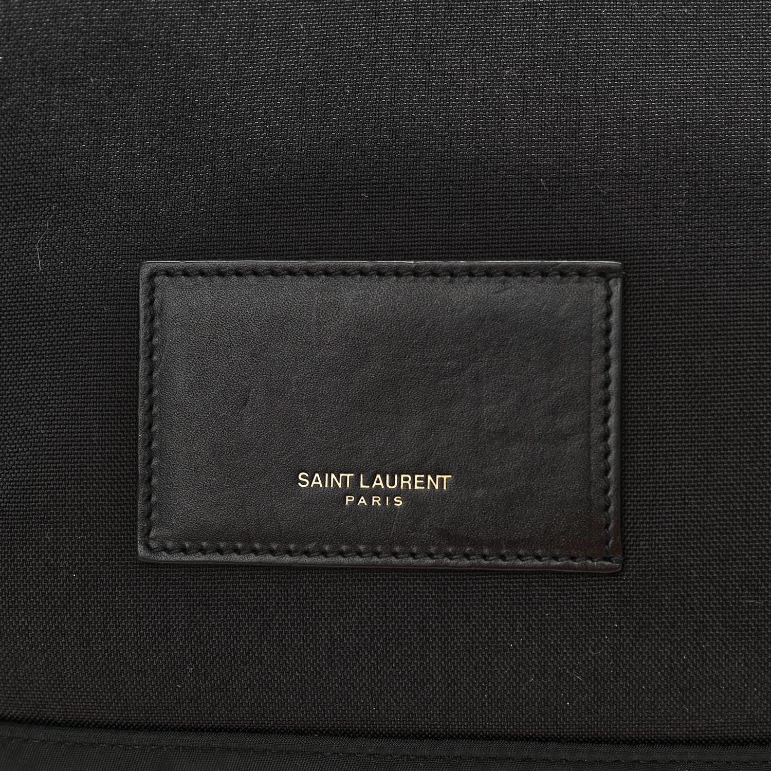 Saint Laurent Nylon Classic Hunting Backpack Black 8 of 18