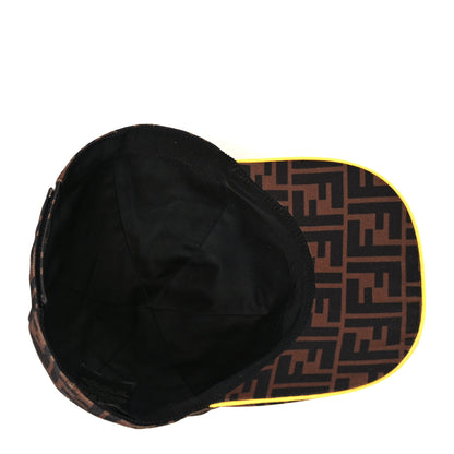 Fendi Canvas FF Reloaded Baseball Hat Tobacco Yellow 6 of 8