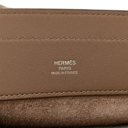 Hermes Milo Lambskin Swift Mini Aline Etoupe 6 of 10