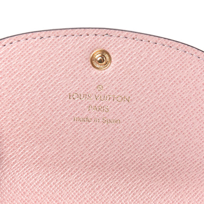 Louis Vuitton Damier Ebene Rosalie Coin Purse Rose Ballerine 6 of 8