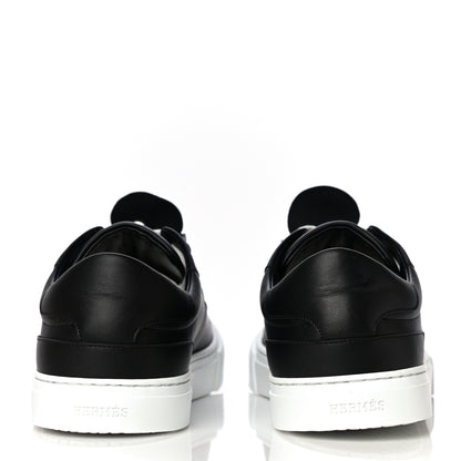 Hermes Calfskin Day Sneakers 40 Black 6 of 14