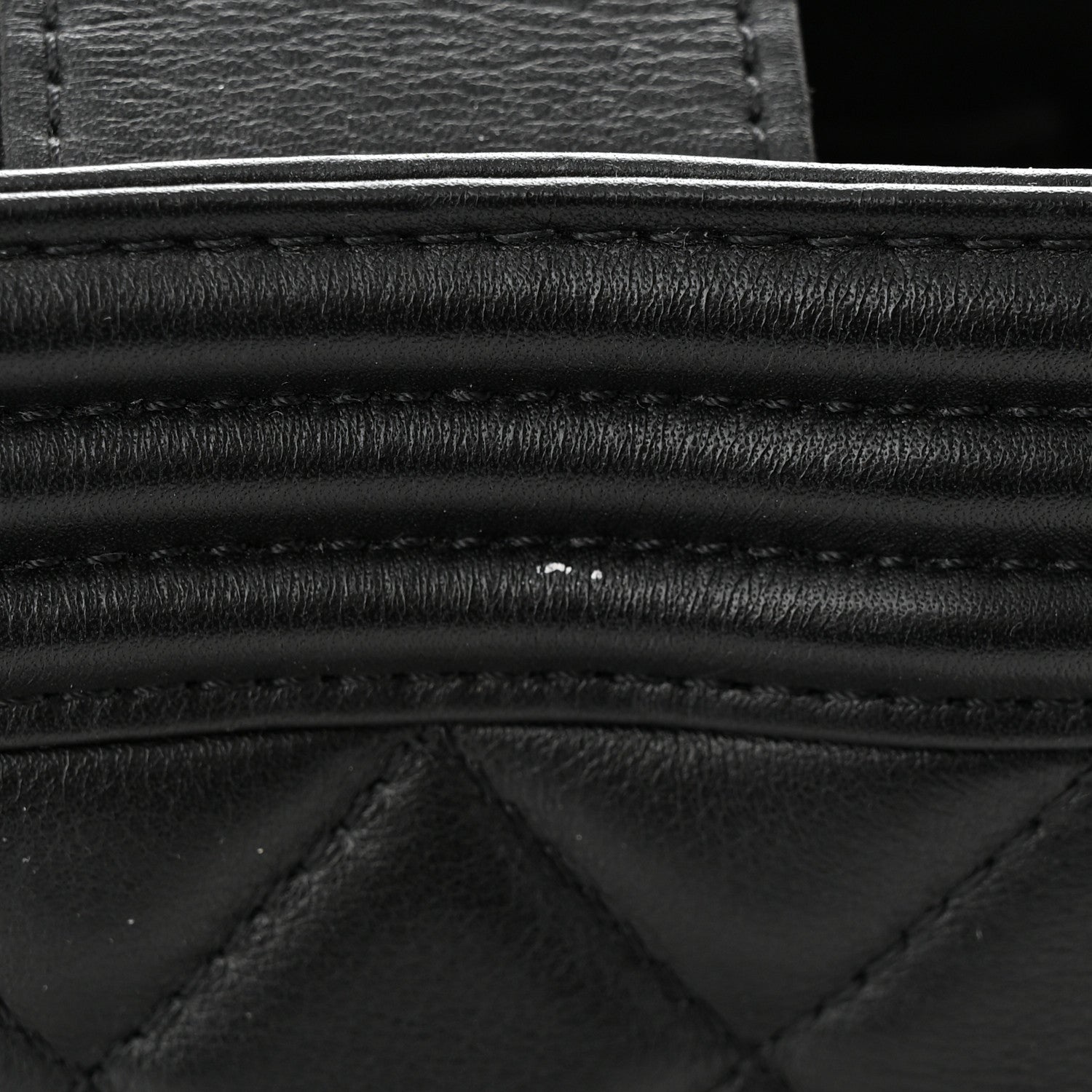 Chanel Calfskin Quilted Boy Bucket Bag Black 13 of 13