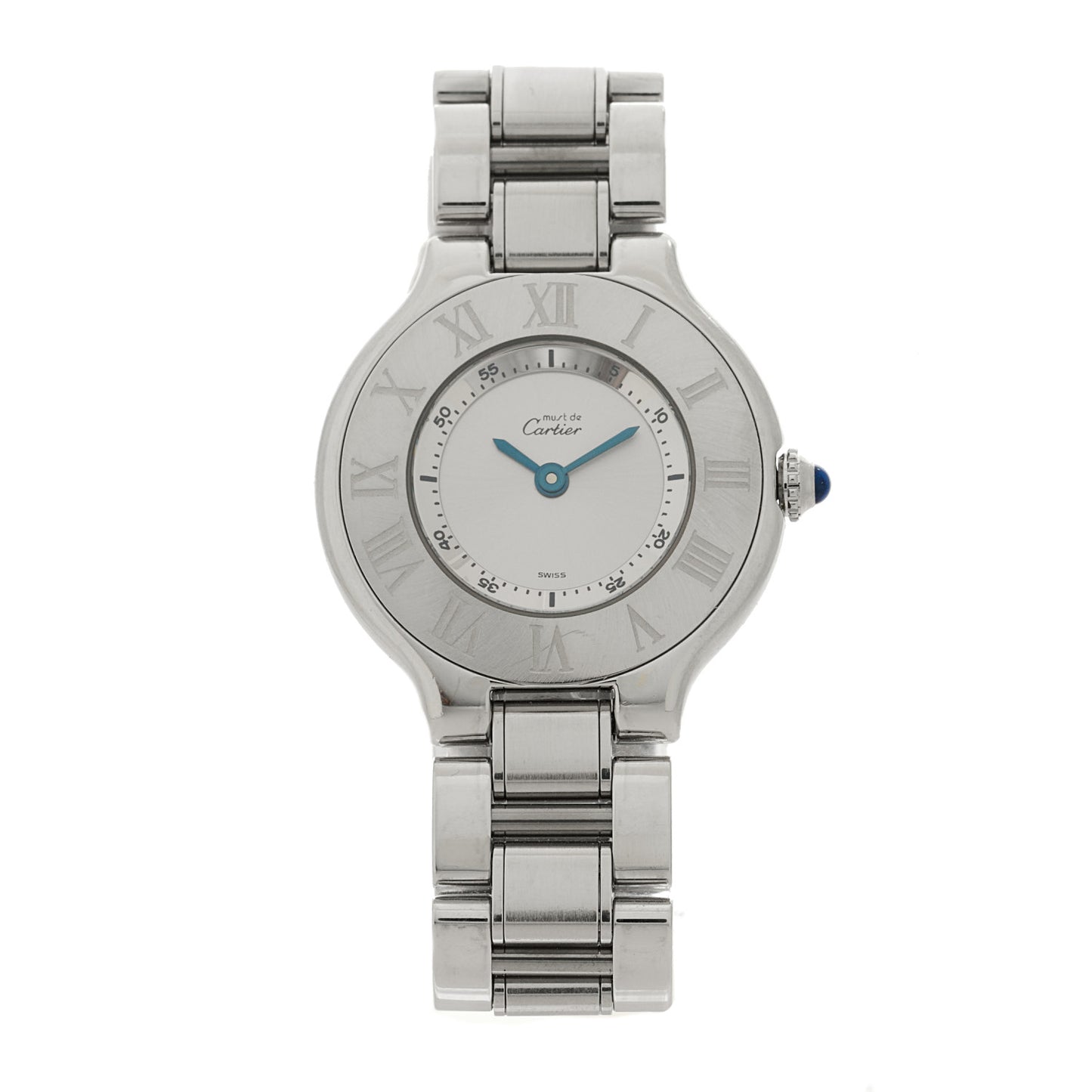 Stainless Steel 28mm Must De 21 Quartz Watch