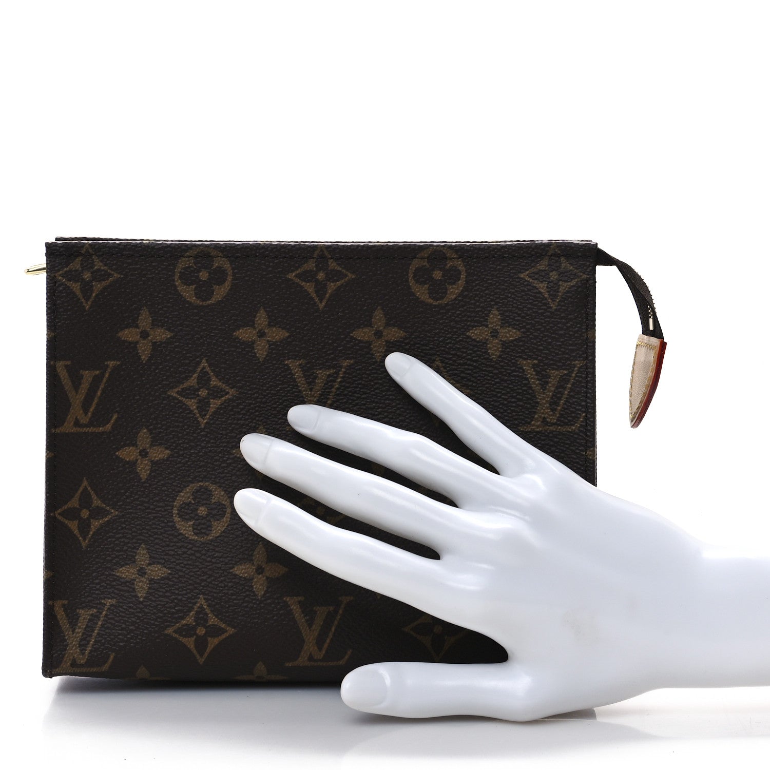 Louis Vuitton Monogram Toiletry Pouch 19 Red 2 of 6
