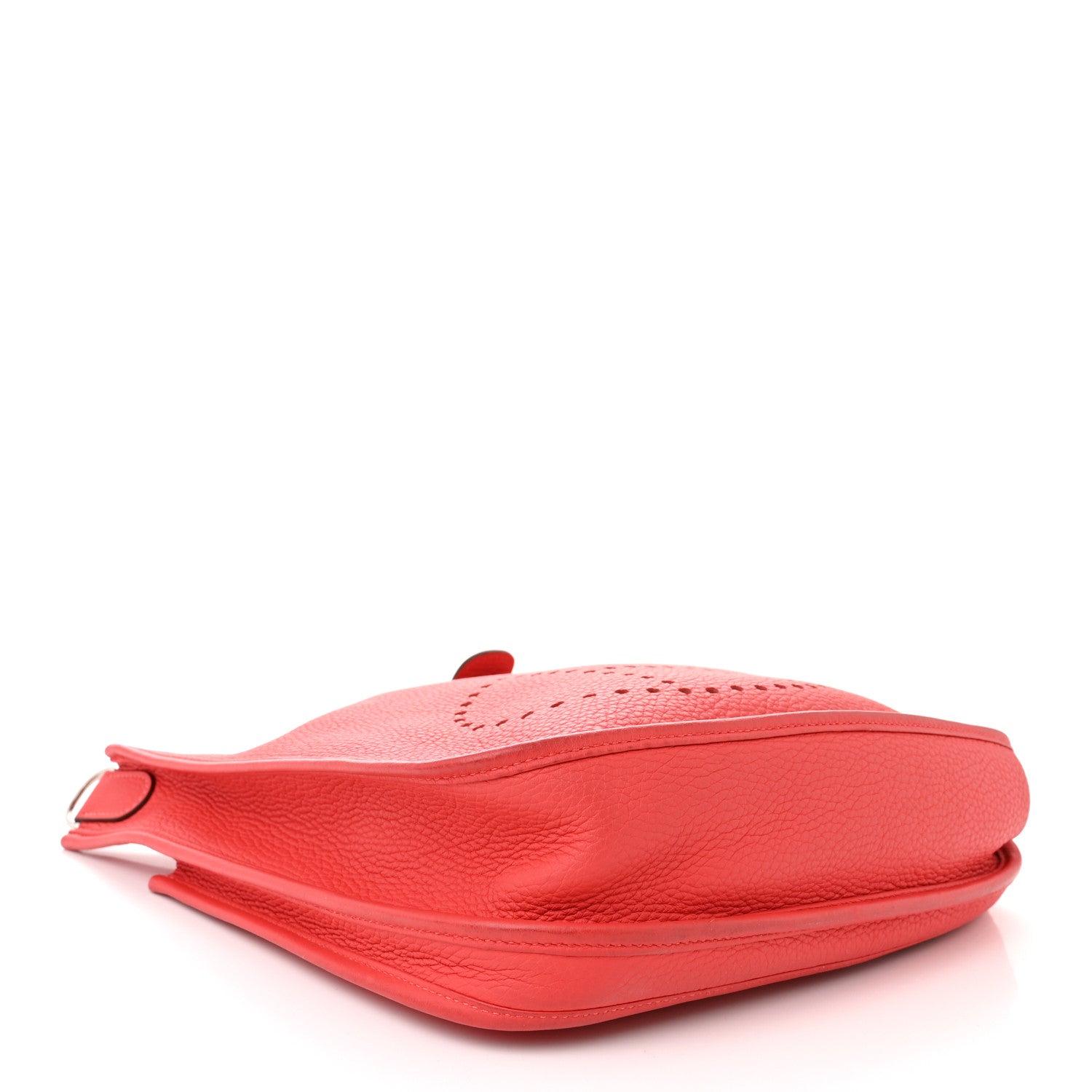 Hermes Taurillon Clemence Evelyne III PM Rouge Pivoine 4 of 13