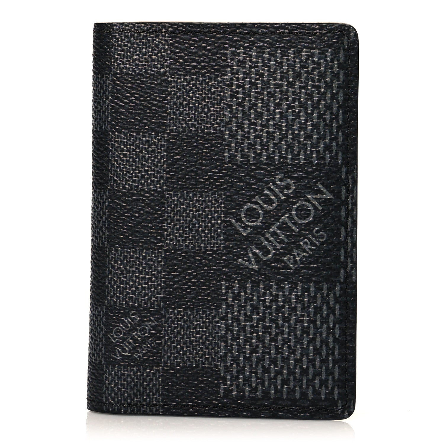 Louis Vuitton Damier Graphite 3D Pocket Organizer Black Grey 1 of 7