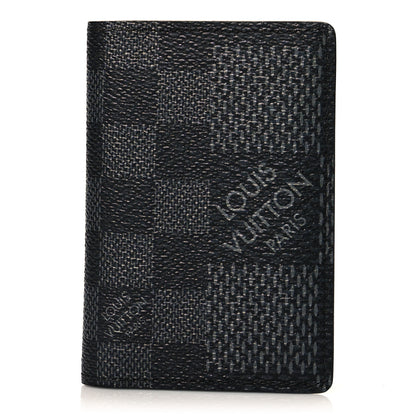 Louis Vuitton Damier Graphite 3D Pocket Organizer Black Grey 1 of 7