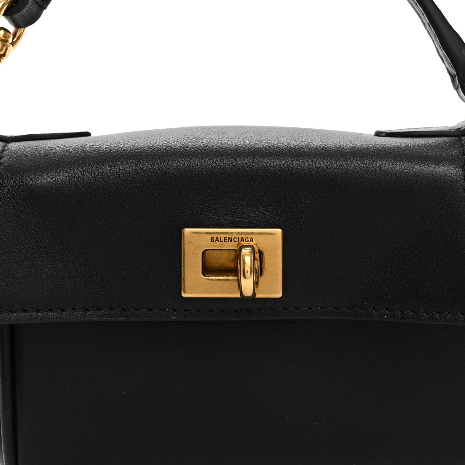 Balenciaga Smooth Calfskin Rodeo Micro Bag Charm Black 7 of 9