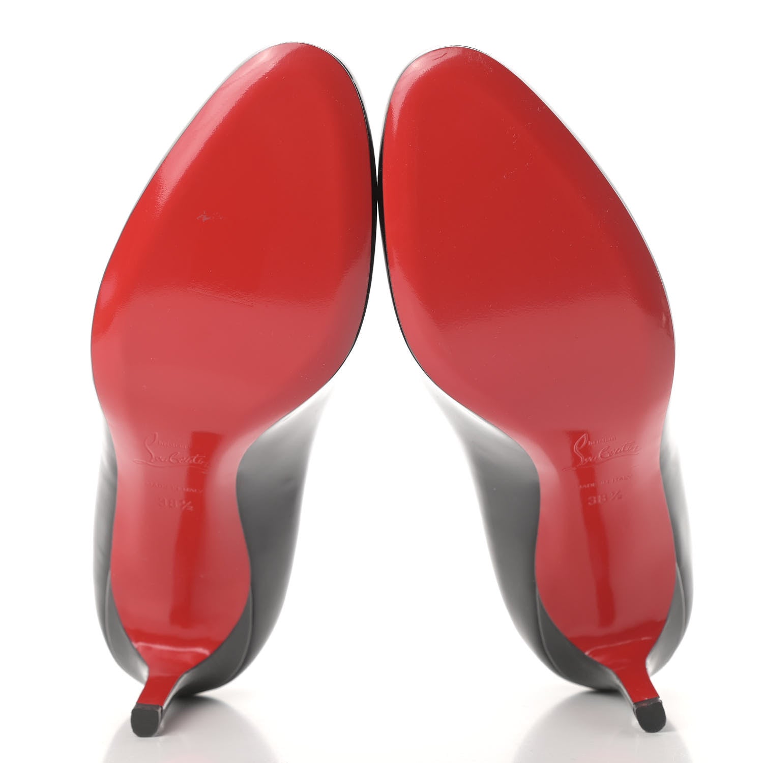 Christian Louboutin Patent Simple 70 Pumps 38.5 Black 7 of 9