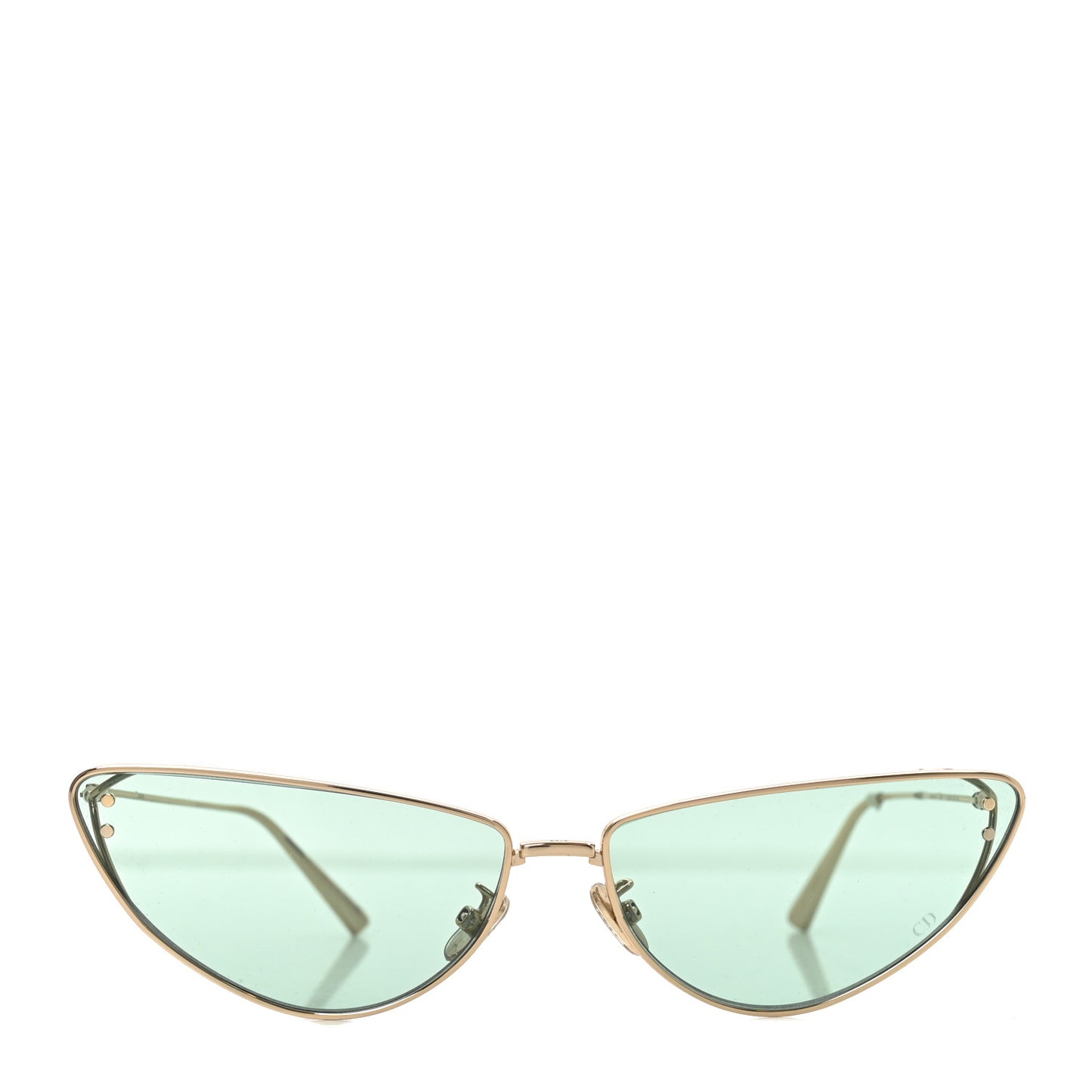 Metal MissDior B1U Butterfly Sunglasses Gold