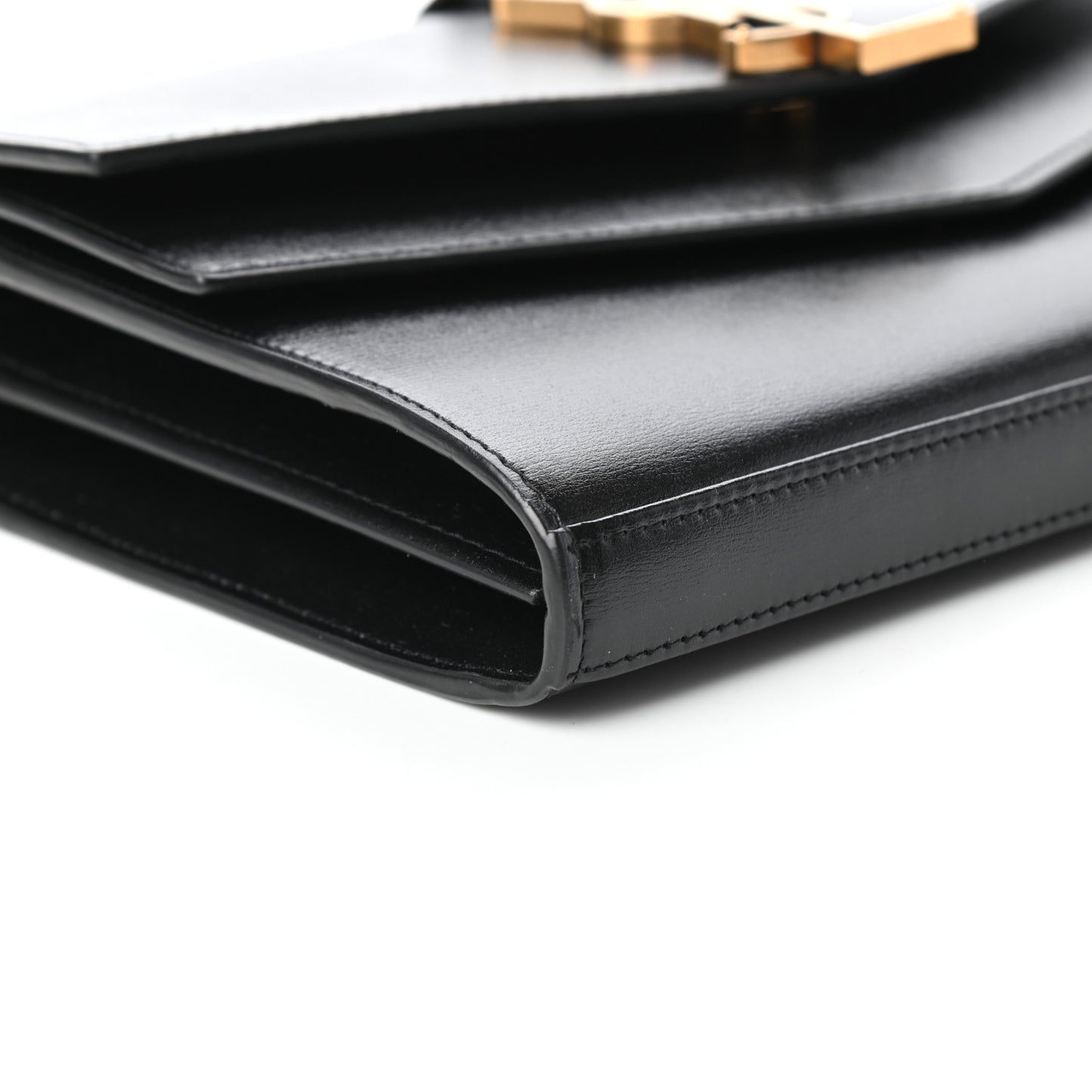 Smooth Calfskin Monogram Sulpice Chain Wallet Black