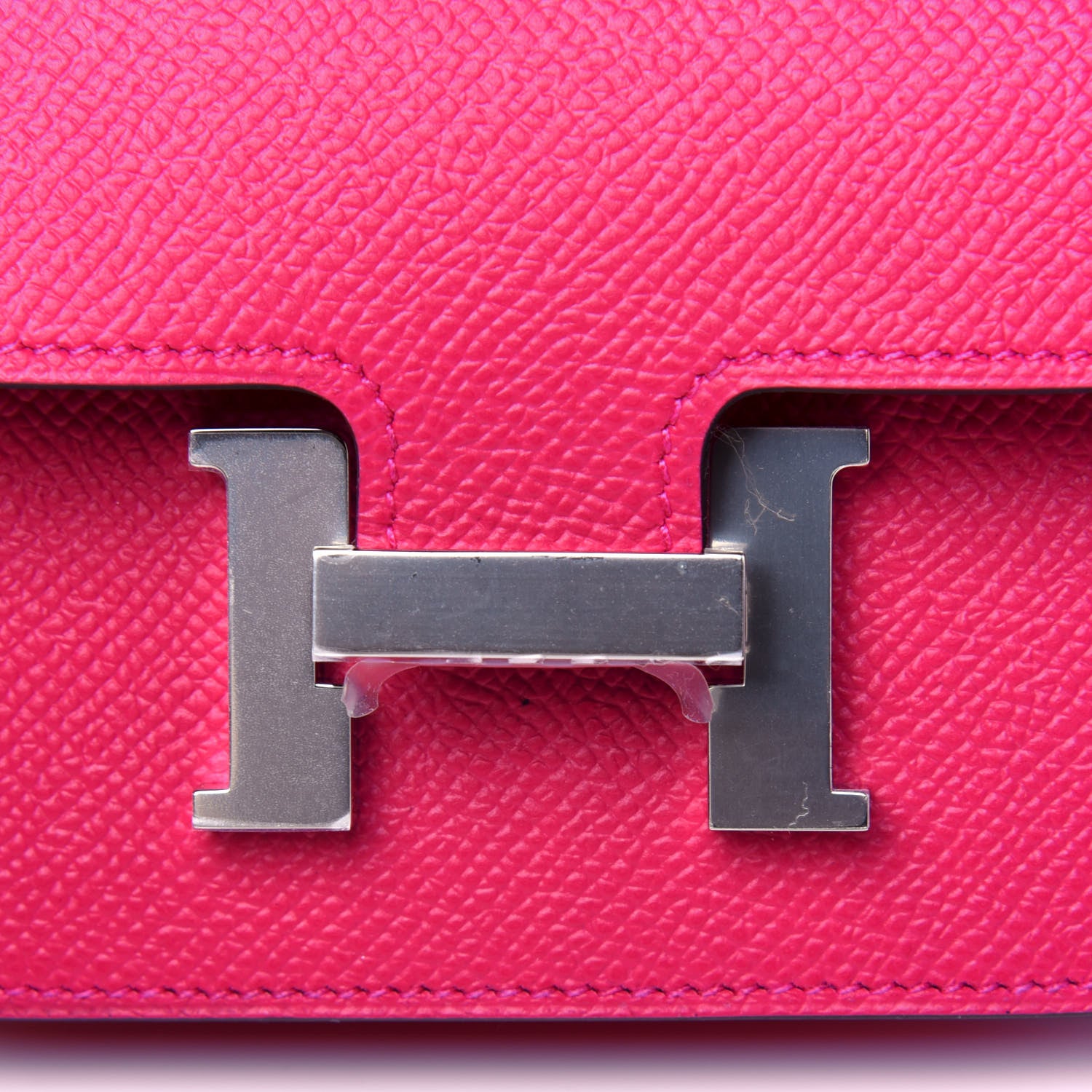 Hermes Epsom Constance Slim Wallet Rose Mexico 13 of 14