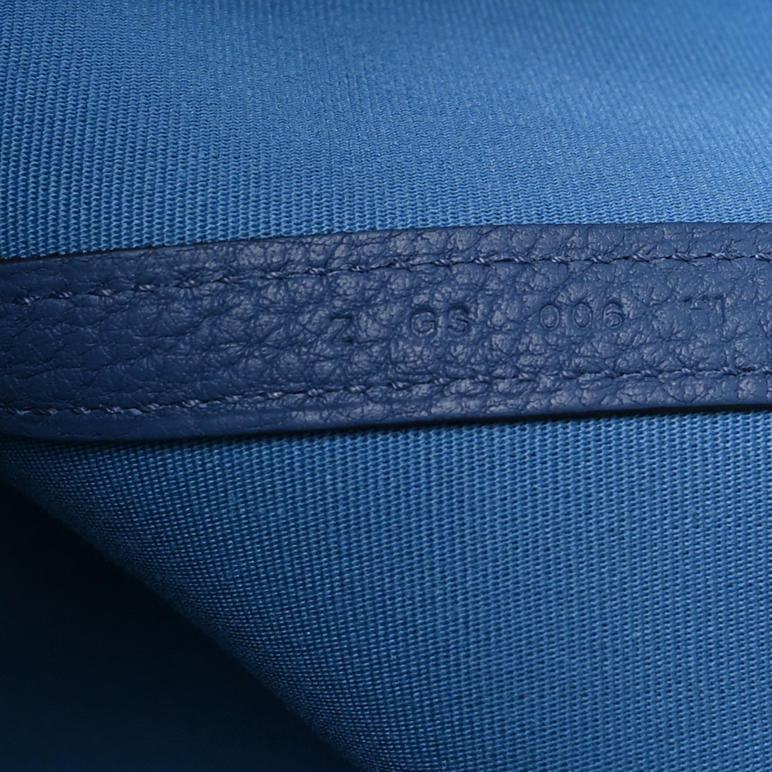 Hermes Toile Officier Negonda Garden Party 36 MM Azur Bleu Brighton 6 of 9