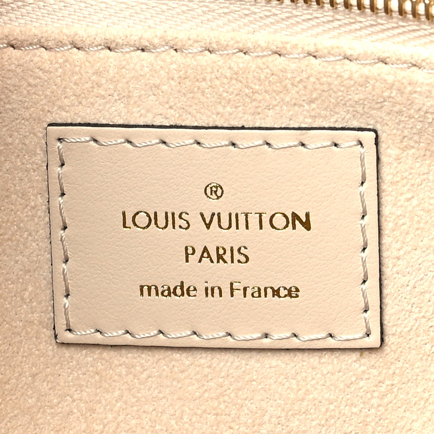 Louis Vuitton Empreinte Monogram Giant Onthego MM Creme 6 of 8