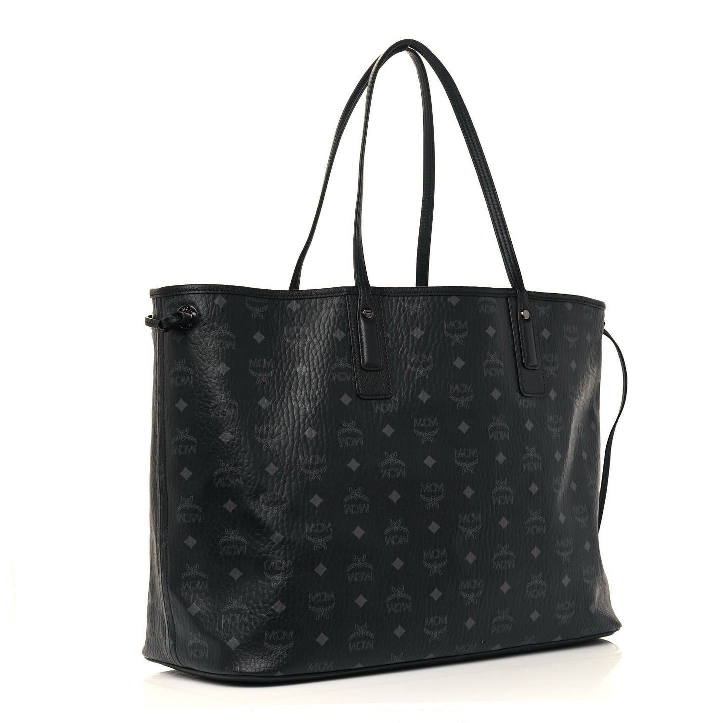 Visetos Large Liz Reversible Shopper Tote Black